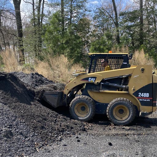 Skid Steer Services | Justice Sealcoating & Excavation | Delmarva